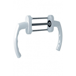 Двухсторонняя ручка — Моноблок балконный белая