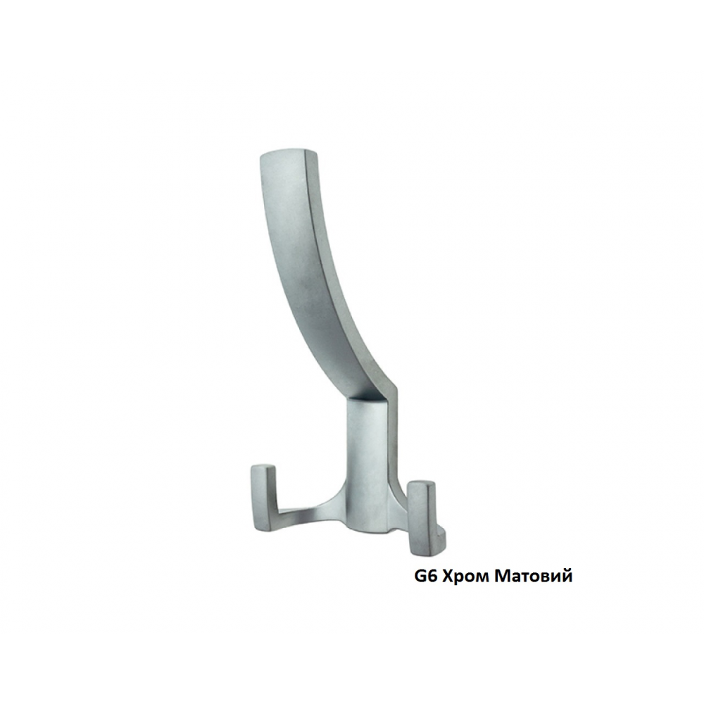 Гачок WL 04 G6 Хром Матовий СтандартЛайн.