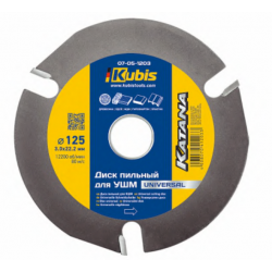 Диск пильний UNIVERSAL 125*22,2*3 \\ Kubis. Диск пильний UNIVERSAL 125*22,2*3 \\ Kubis.