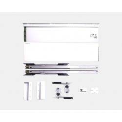 Тандембокс SLIM 18мм L-550 Н=086мм (білий)  ДС ПреміумЛайн.