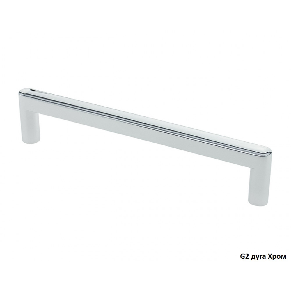 Ручка DL 42/128 G2 дуга Хром ДС СтандартЛайн // Ручка DL 42/128 WHT-RM дуга Белый Матовый ДС СтандартЛайн.