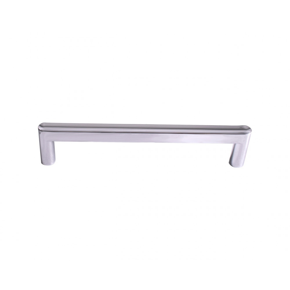 Ручка DL 42/256 G2 дуга Хром ДС СтандартЛайн // Ручка DL 42/256 WHT-RM дуга Белый Матовый ДС СтандартЛайн.