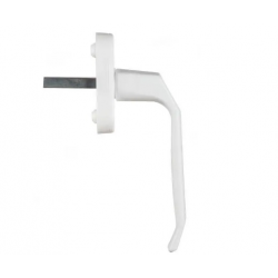 Ручка оконная "Argentina" 37мм белая Ral 9016 ASTEX. Ручка оконная "Argentina" 37мм белая Ral 9016 ASTEX.